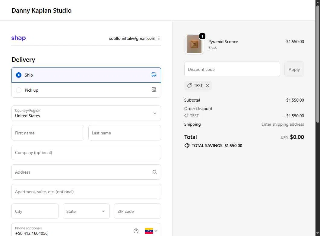 Dwell checkout page showing Dwell promo code box | Screenshot taken by SimplyCodes community member on Oct 26, 2025