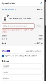 BLACK-BLK coupon verification screenshot