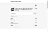 WELCOME15 coupon verification screenshot