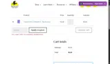 URBAN coupon verification screenshot