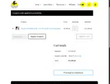 SAVE100 coupon verification screenshot