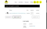 ALFAVEDIC coupon verification screenshot