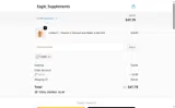 CALIX coupon verification screenshot