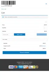 new10 coupon verification screenshot