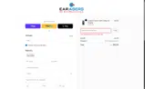 Earasers coupon verification screenshot