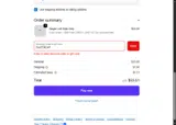 Earasers coupon verification screenshot