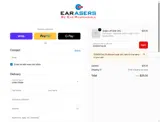 Earasers coupon verification screenshot