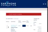 Earphone Connection coupon verification screenshot