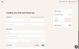 STRIPE coupon verification screenshot