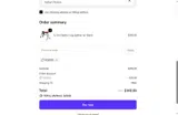 Earthquake coupon verification screenshot