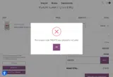 TREAT15 coupon verification screenshot