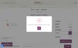 BLACK25 coupon verification screenshot
