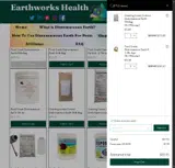 Earthworks Health coupon verification screenshot
