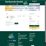 Earthworks Health coupon verification screenshot