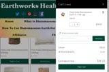 Earthworks Health coupon verification screenshot