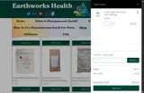Earthworks Health coupon verification screenshot