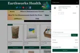 Earthworks Health coupon verification screenshot