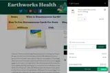 Earthworks Health coupon verification screenshot