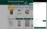 Earthworks Health coupon verification screenshot