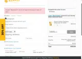 Earthy Select coupon verification screenshot