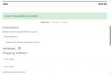 Earthy Select coupon verification screenshot