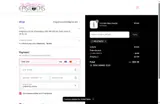 WELCOME10 coupon verification screenshot