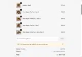East Perry coupon verification screenshot