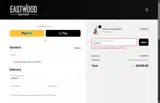 Eastwood Guitars coupon verification screenshot