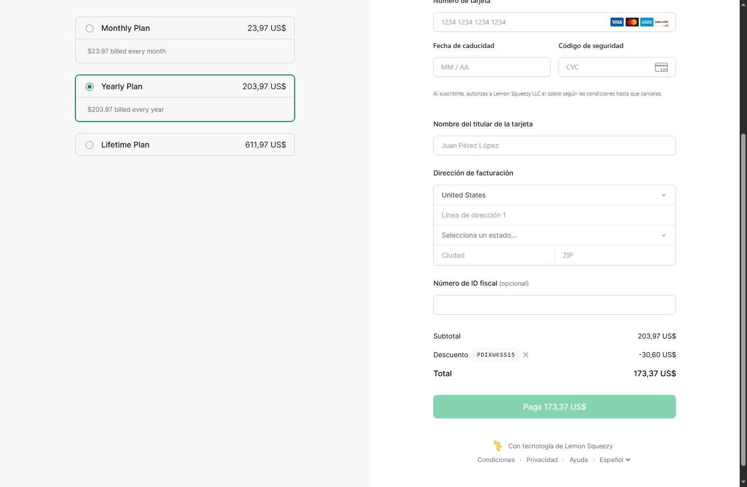 Easypanel checkout page showing Easypanel discount code box | Screenshot taken by SimplyCodes community member on Dec 30, 2025