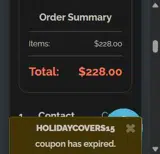 Easy Song coupon verification screenshot