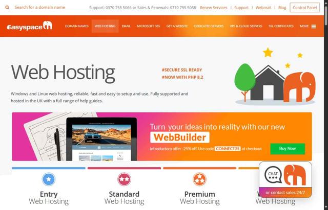 EasySpace checkout page showing EasySpace promo code box | Screenshot taken by SimplyCodes community member on Sep 9, 2025