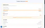 Easy Storage coupon verification screenshot