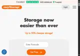 easyStorage coupon verification screenshot