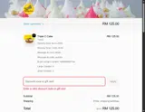 Eat Cake Today coupon verification screenshot