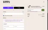 Eat Simpli coupon verification screenshot
