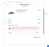 BLBF25 coupon verification screenshot