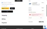BALL25 coupon verification screenshot