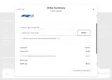 SNOW25 coupon verification screenshot