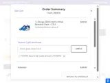 TAKE10 coupon verification screenshot
