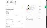 EBDesign coupon verification screenshot
