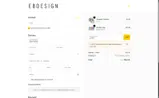 EBDesign coupon verification screenshot