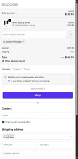 CARTSAVINGS0825 coupon verification screenshot