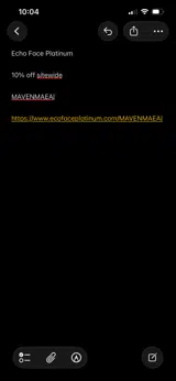 MAVENMAEAI coupon verification screenshot