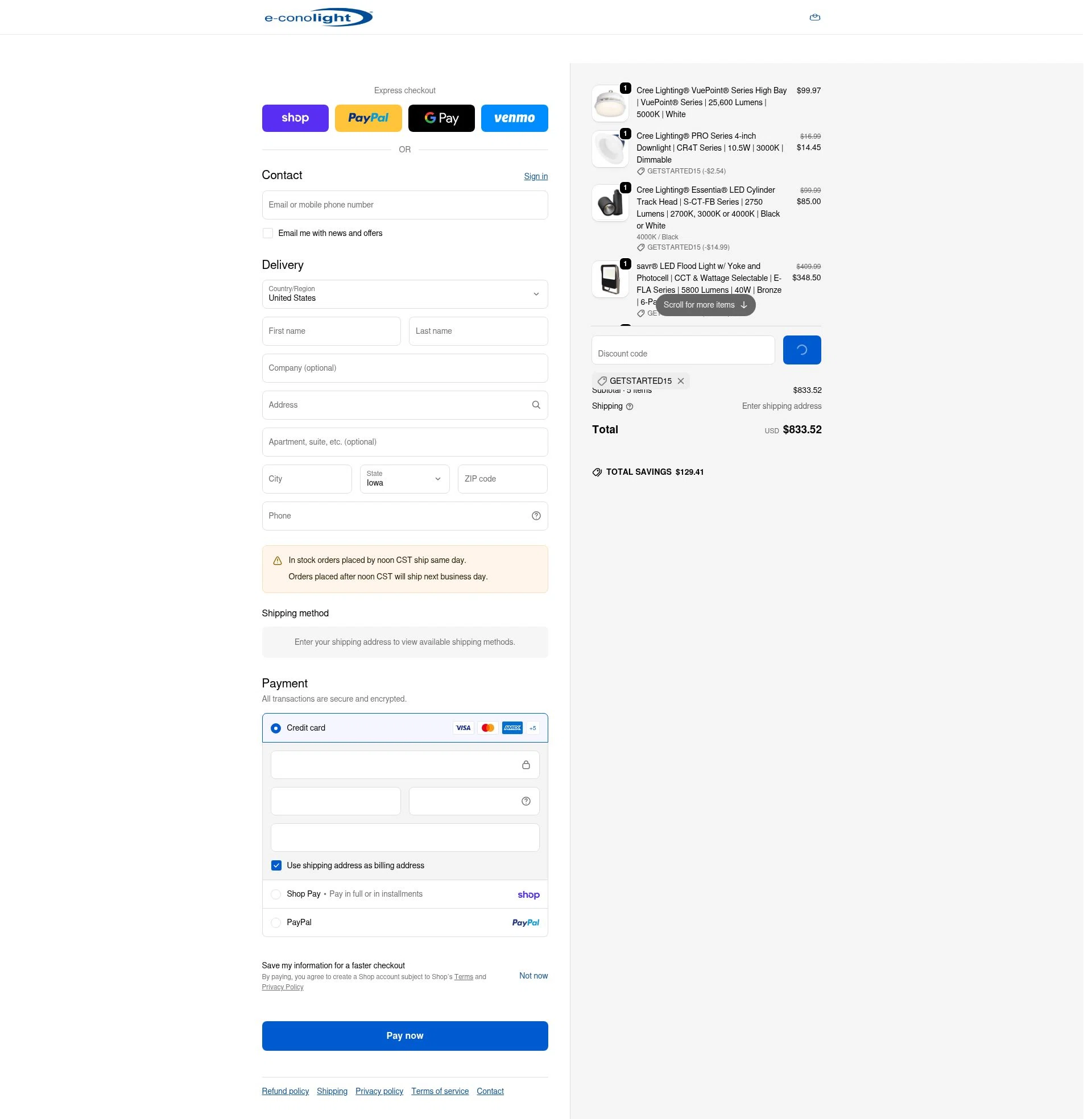 e-conolight Promo Codes - 15% Off (1 Verified) May 2026
