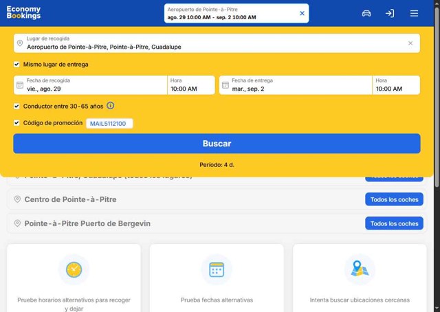 EconomyBookings.com checkout page showing EconomyBookings.com promo code box | Screenshot taken by SimplyCodes community member on Aug 27, 2025