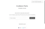 ECORECO coupon verification screenshot