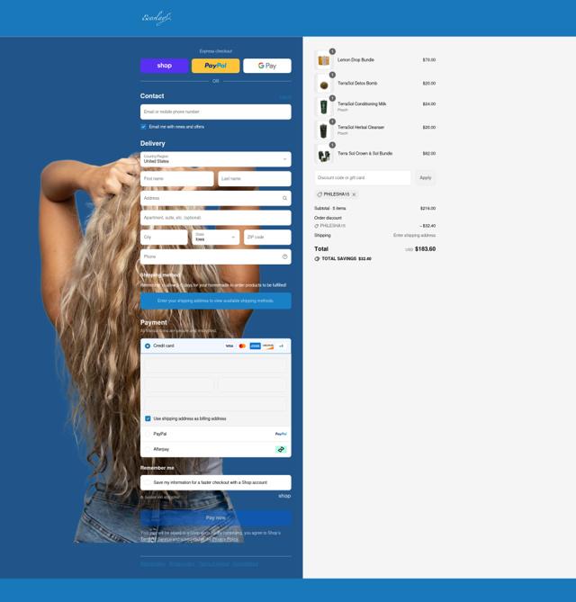 Ecoslay checkout page showing Ecoslay discount code box | Screenshot taken by SimplyCodes community member on Aug 28, 2025
