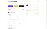 EcoXGear coupon verification screenshot