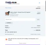 EDDIE20 coupon verification screenshot