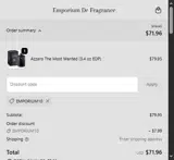 EMPORIUM10 coupon verification screenshot